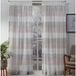 Flash Sale π Exclusive Home Bern Stripe Sheer Rod Pocket Window Curtain Panels 54 X 96 In. 2 Pk. π― 9 Flash Sale π Exclusive Home Bern Stripe Sheer Rod Pocket Window Curtain Panels 54 X 96 In. 2 Pk. π― -J. Queen shop unnamed file 1080