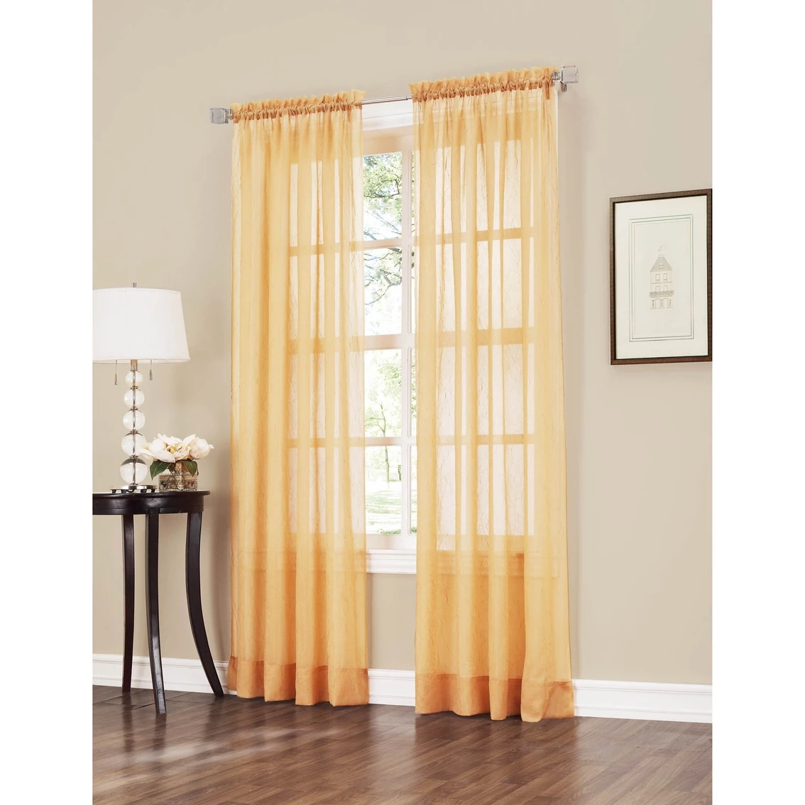 Wholesale π No. 918 Erica 51 X 84 Crushed Voile Curtain Panel π 1 Wholesale π No. 918 Erica 51 X 84 Crushed Voile Curtain Panel π
