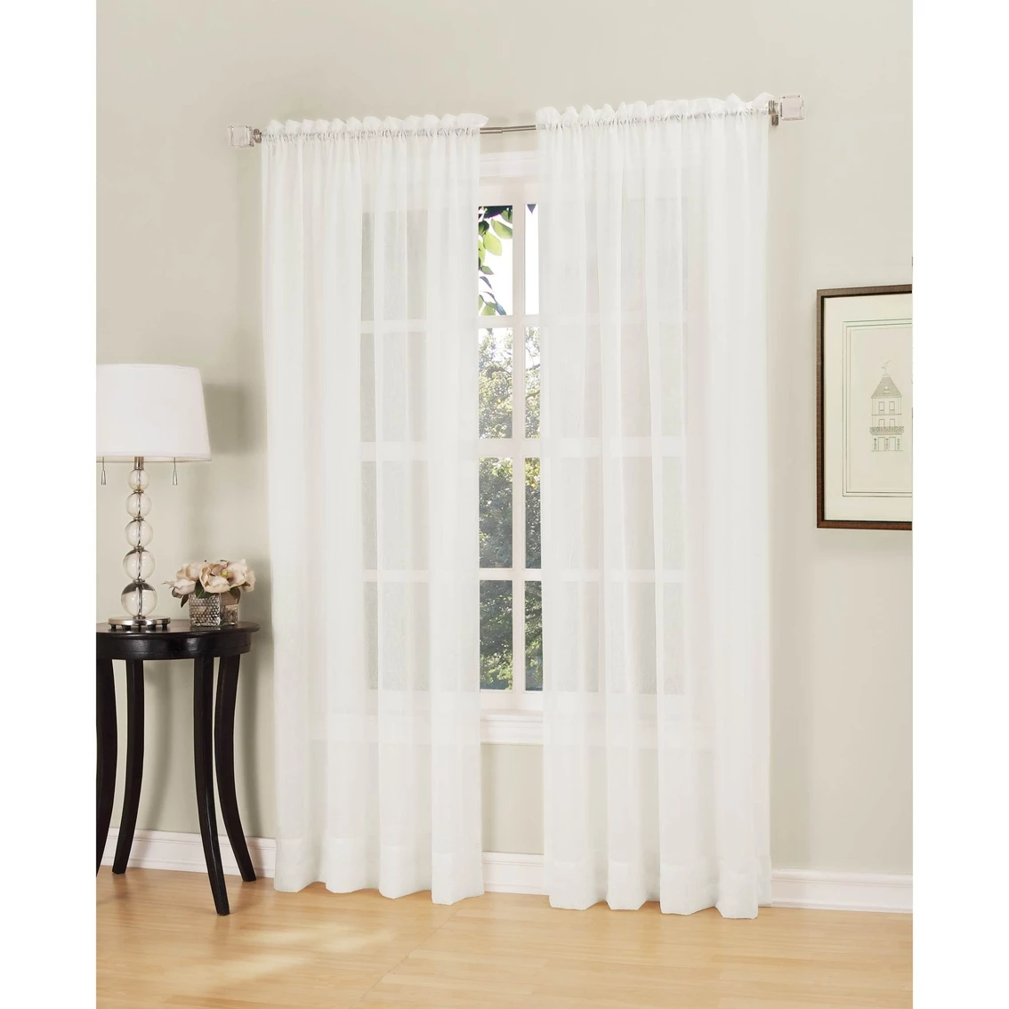Wholesale π No. 918 Erica 51 X 84 Crushed Voile Curtain Panel π 6 Wholesale π No. 918 Erica 51 X 84 Crushed Voile Curtain Panel π - Image 6
