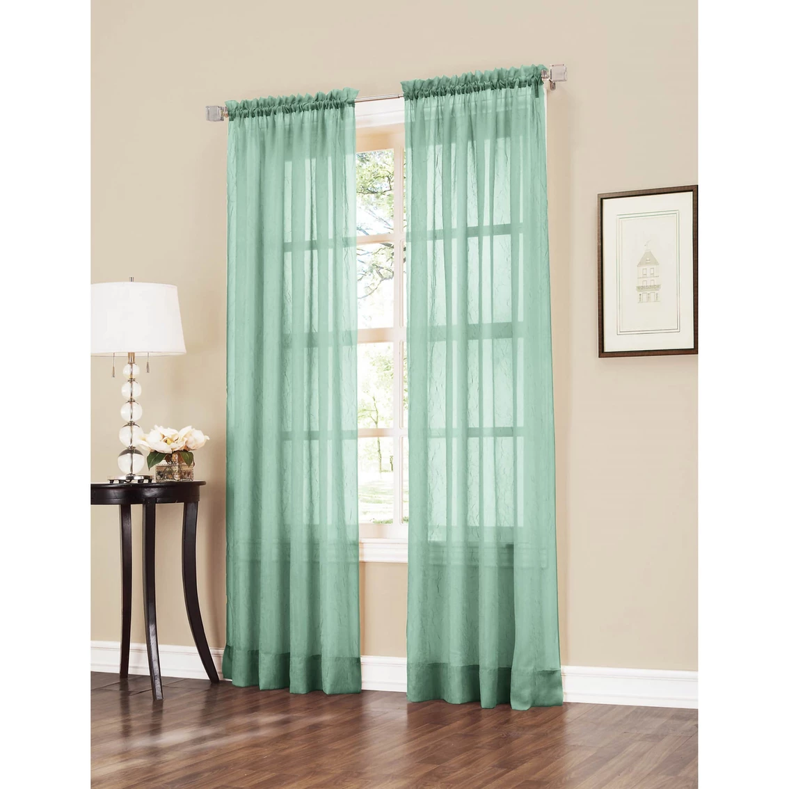 Wholesale π No. 918 Erica 51 X 84 Crushed Voile Curtain Panel π 7 Wholesale π No. 918 Erica 51 X 84 Crushed Voile Curtain Panel π - Image 7