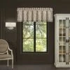 Hot Sale 🥰 J. Queen New York Milan Oatmeal Window Straight Valance ✔️