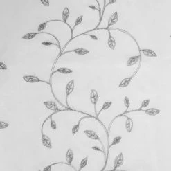 Promo 🤩 No. 918 Rosella Embroidered Floral Sheer Rod Pocket Curtain Panel, White 🛒 -J. Queen shop unnamed file 1137