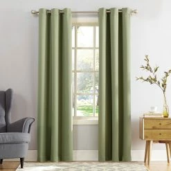 Wholesale 💯 Sun Zero Greenwich Energy Saving Blackout Grommet Curtain Panel 🔔