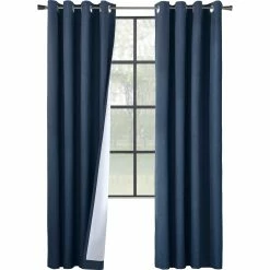 Promo 💯 Commonwealth Home Fashions Bedford Total Blackout 94 X 52 In. Curtain Panel 2 Pk. 👏