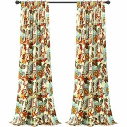 Top 10 ⌛ Lush Decor Zara Jacobean Room Darkening Window Curtain Panels Set 😍