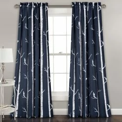 Coupon 😍 Lush Decor Bird On The Tree Room Darkening Window Curtain Panels 2 Pc. Set 💯 -J. Queen shop unnamed file 1244