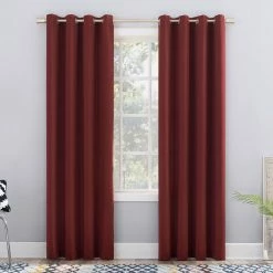 New 😉 Sun Zero Gramercy Room Darkening Grommet Curtain Panel 🌟