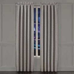 Flash Sale 🤩 Five Queens Court Houston Charcoal 84" Window Panel Pair 🤩