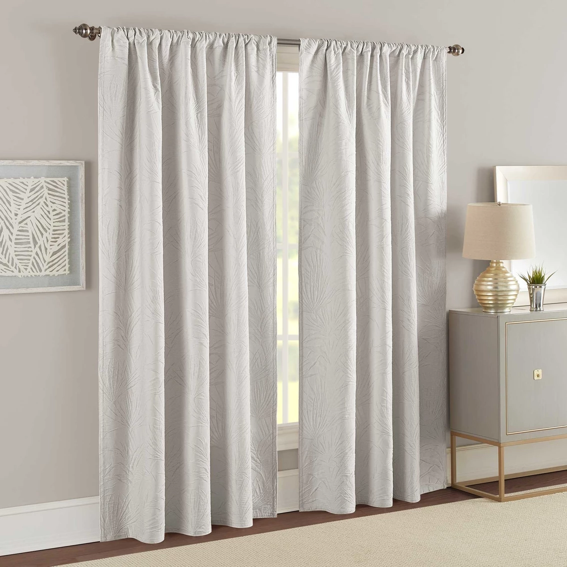 Cheapest π Realeza Ella European Matelasse Window Panel Pair β 2 Cheapest π Realeza Ella European Matelasse Window Panel Pair β - Image 2