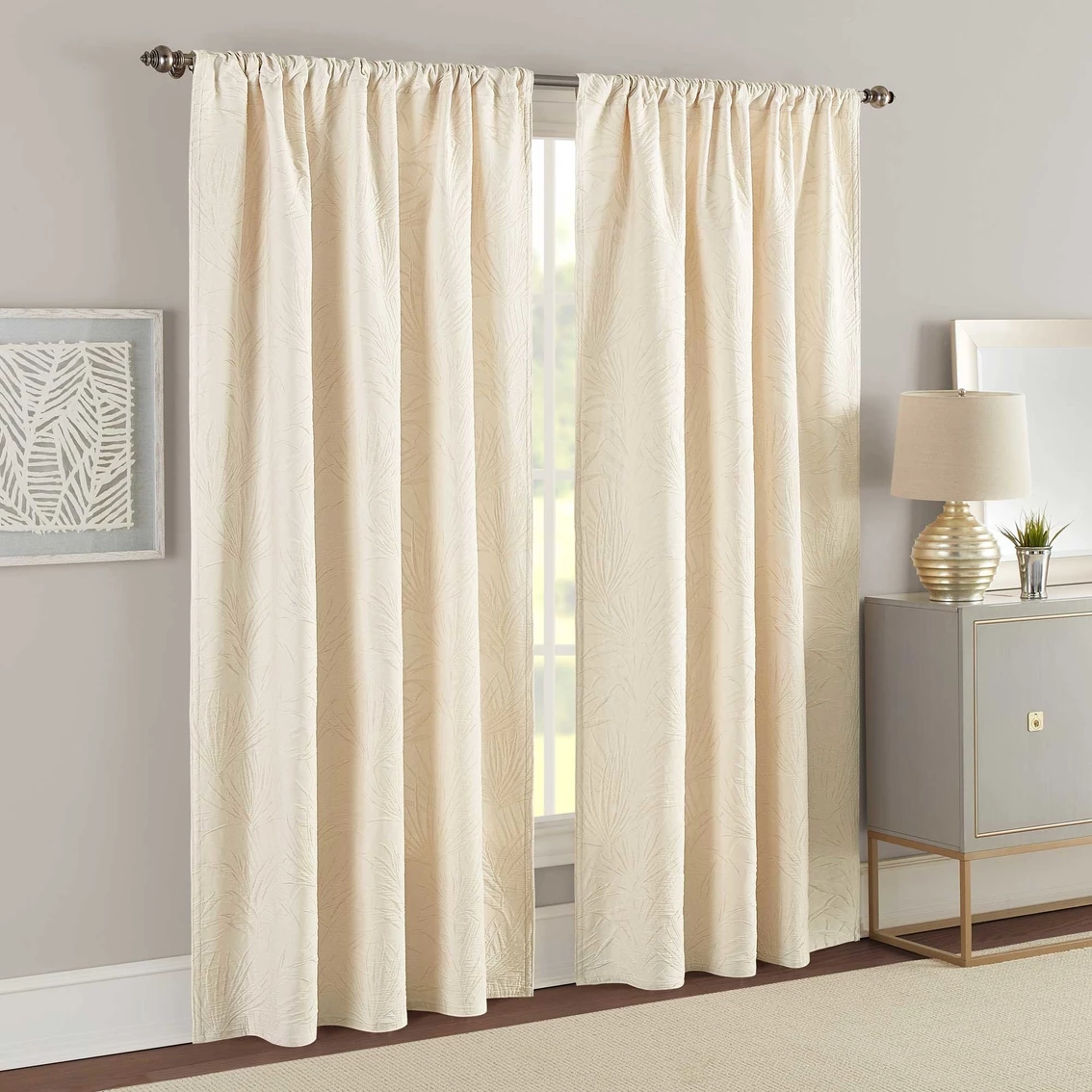 Cheapest π Realeza Ella European Matelasse Window Panel Pair β 3 Cheapest π Realeza Ella European Matelasse Window Panel Pair β - Image 3