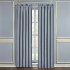 Promo 😀 J. Queen New York Aurora Blue 84 In. Window Panel Pair ✔️