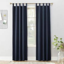 Budget 👍 Sun Zero Greenwich Energy Saving Blackout Tab Top Curtain Panel 👍