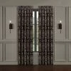 Flash Sale ❤️ J. Queen New York Windham Black 84 In. Window Panel Pair 🧨