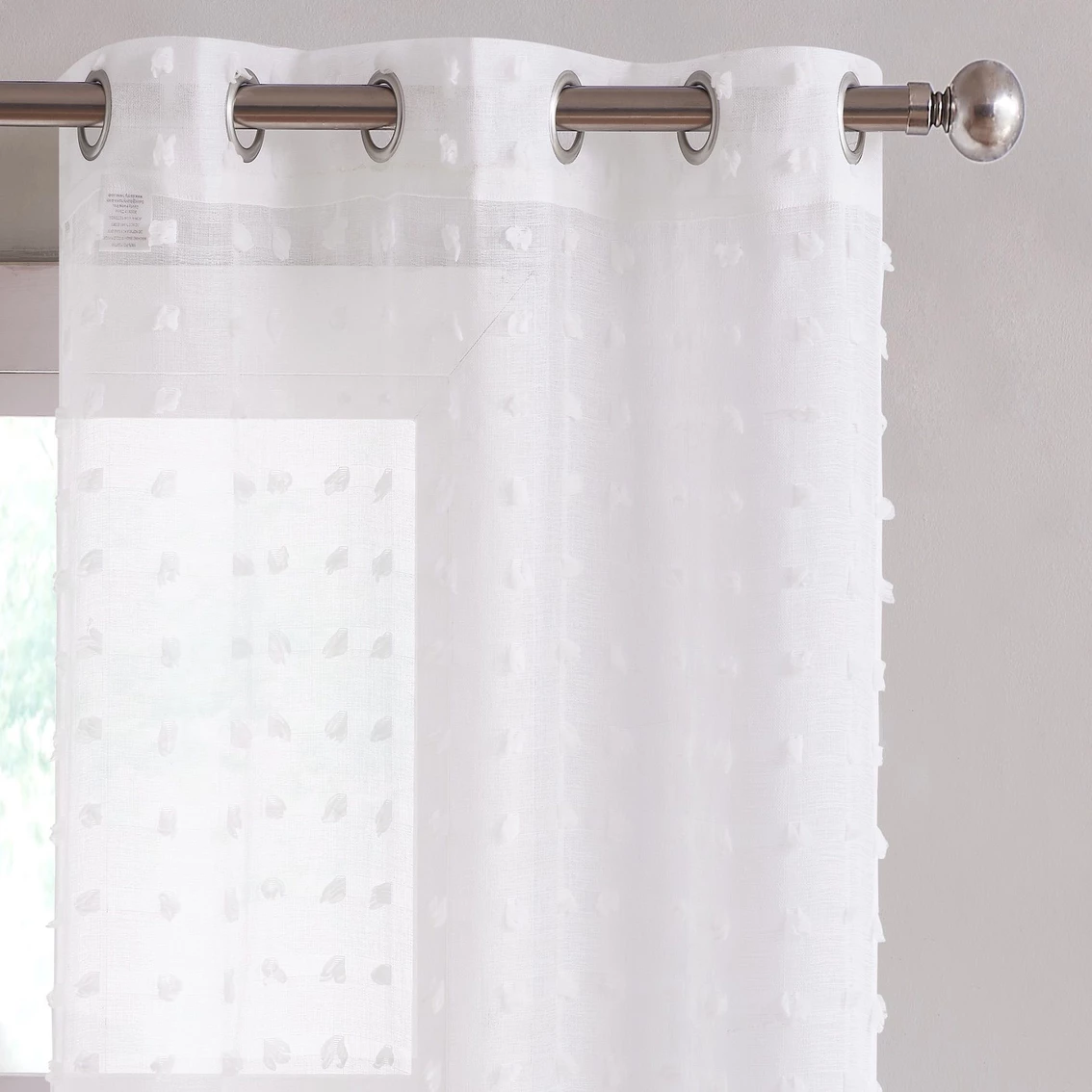 Outlet π― Dainty Home 3D Cut Flower Window Curtain Panels Pair 76 X 84 Or 76 X 96 π 2 Outlet π― Dainty Home 3D Cut Flower Window Curtain Panels Pair 76 X 84 Or 76 X 96 π - Image 2