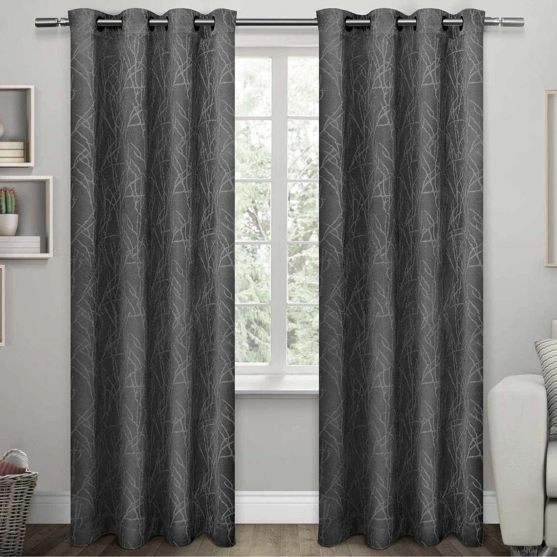Buy π Exclusive Home Twig Blackout Grommet Top Panel Pair β¨ 4 Buy π Exclusive Home Twig Blackout Grommet Top Panel Pair β¨ - Image 4