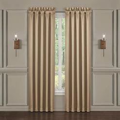 Cheap 🌟 J. Queen New York Decade Gold Window Panel Pair 84 In. ⭐