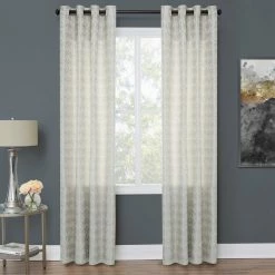 Outlet 🥰 Michael Amini Carlyle 50 X 96 In. Grommet Top Panel Weighted Corners 😀