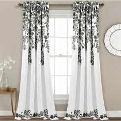 Discount โ Lush Decor Tanisha Room Darkening Window Curtain Panels Set โ