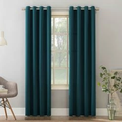 Wholesale 😍 Sun Zero Gramercy Room Darkening Grommet Curtain Panel 💯