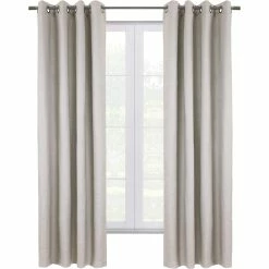 Coupon 🔥 Commonwealth Home Fashions Shadow 95 X 52 In. Grommet Top Blackout Curtain Panel ✨ -J. Queen shop unnamed file 168