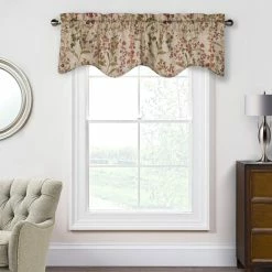 Hot Sale 😀 Commonwealth Home Fashions Rockport Pole Top Lined Valance 🥰