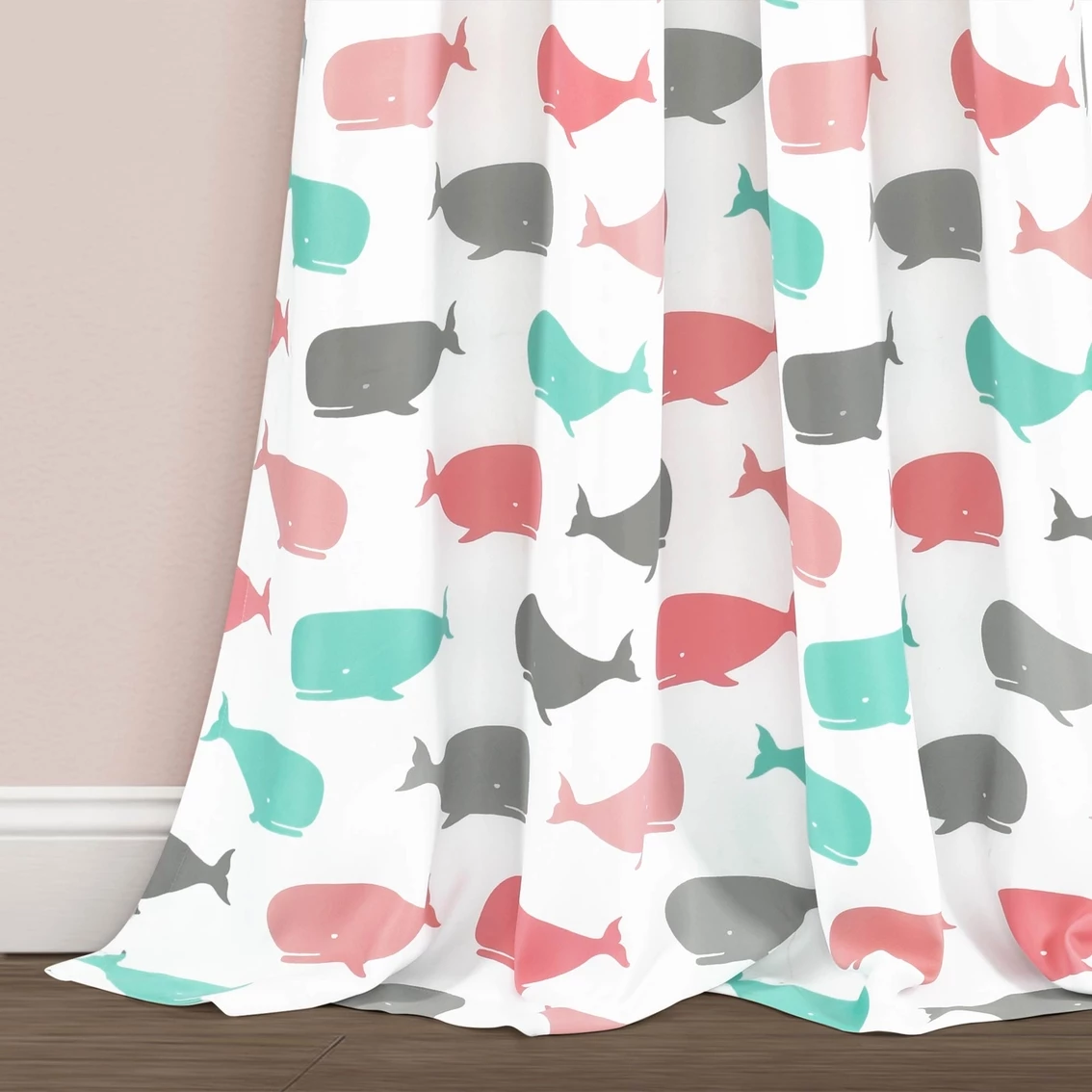 Best Sale π Lush Decor Whale Room Darkening Window Curtain 52x84 In. 2 Pc. Set βοΈ 5 Best Sale π Lush Decor Whale Room Darkening Window Curtain 52x84 In. 2 Pc. Set βοΈ - Image 5