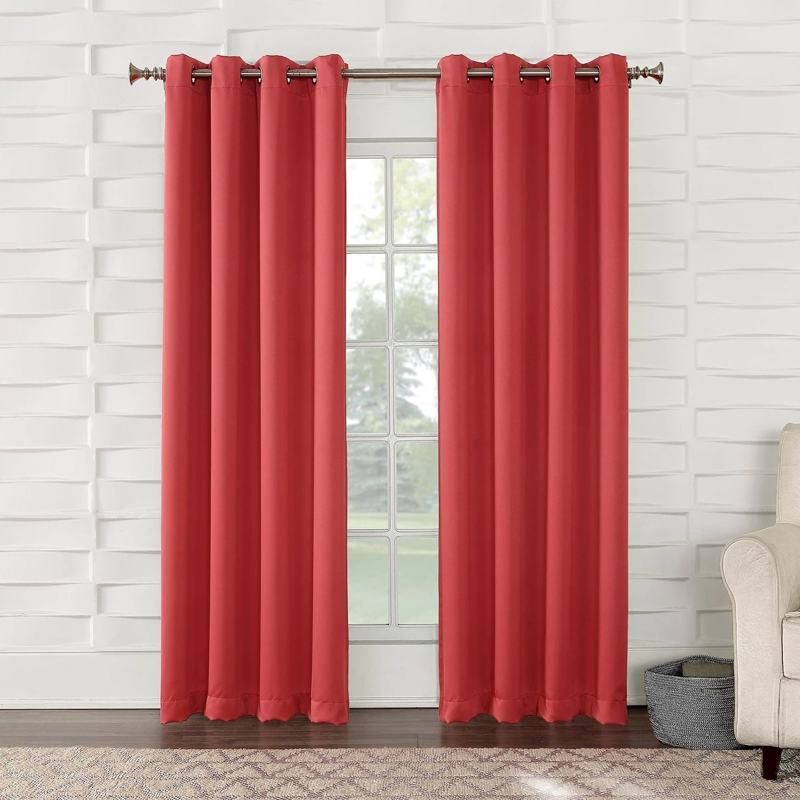 Buy 👍 Sun Zero Gramercy Grommet Room Darkening Window Panel 🔥