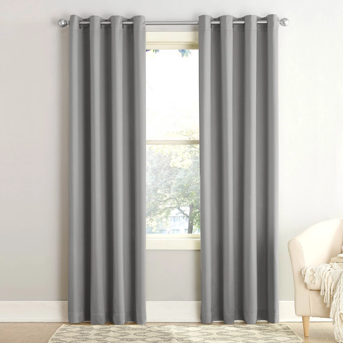 Buy 👍 Sun Zero Gramercy Grommet Room Darkening Window Panel 🔥 - Image 2