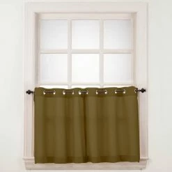 Budget ✨ No. 918 Montego 56 X 24 Grommet Tier Curtain Pair ⌛