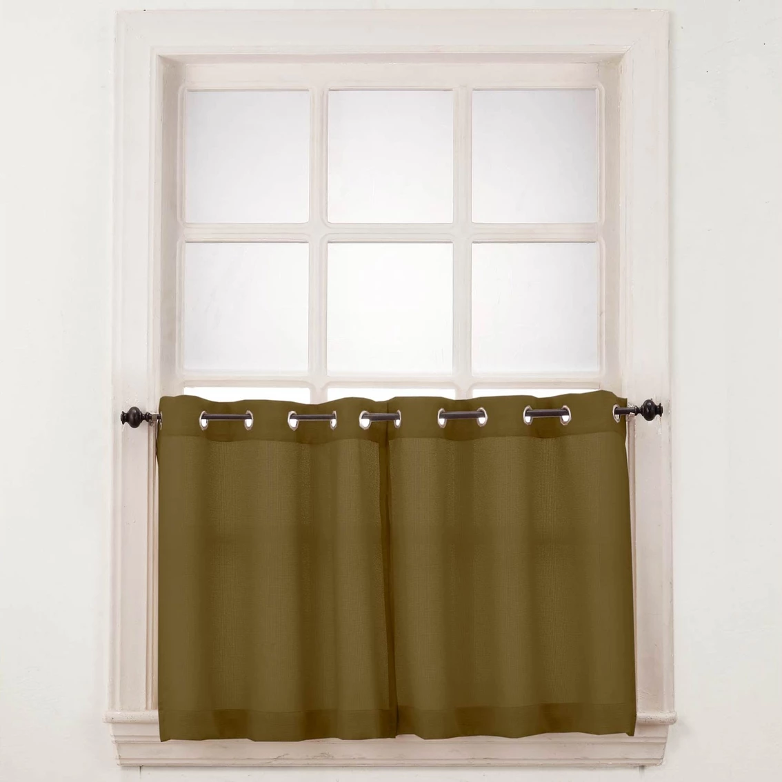 Outlet π No. 918 Montego 56 X 36 Grommet Tier Curtain Pair π€© 1 Outlet π No. 918 Montego 56 X 36 Grommet Tier Curtain Pair π€©