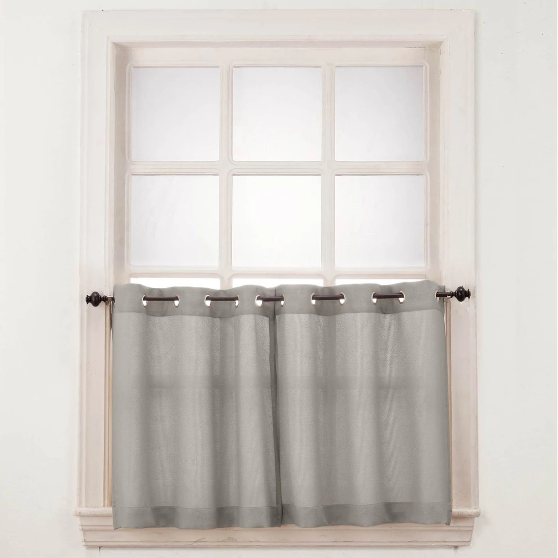 Outlet π No. 918 Montego 56 X 36 Grommet Tier Curtain Pair π€© 3 Outlet π No. 918 Montego 56 X 36 Grommet Tier Curtain Pair π€© - Image 3