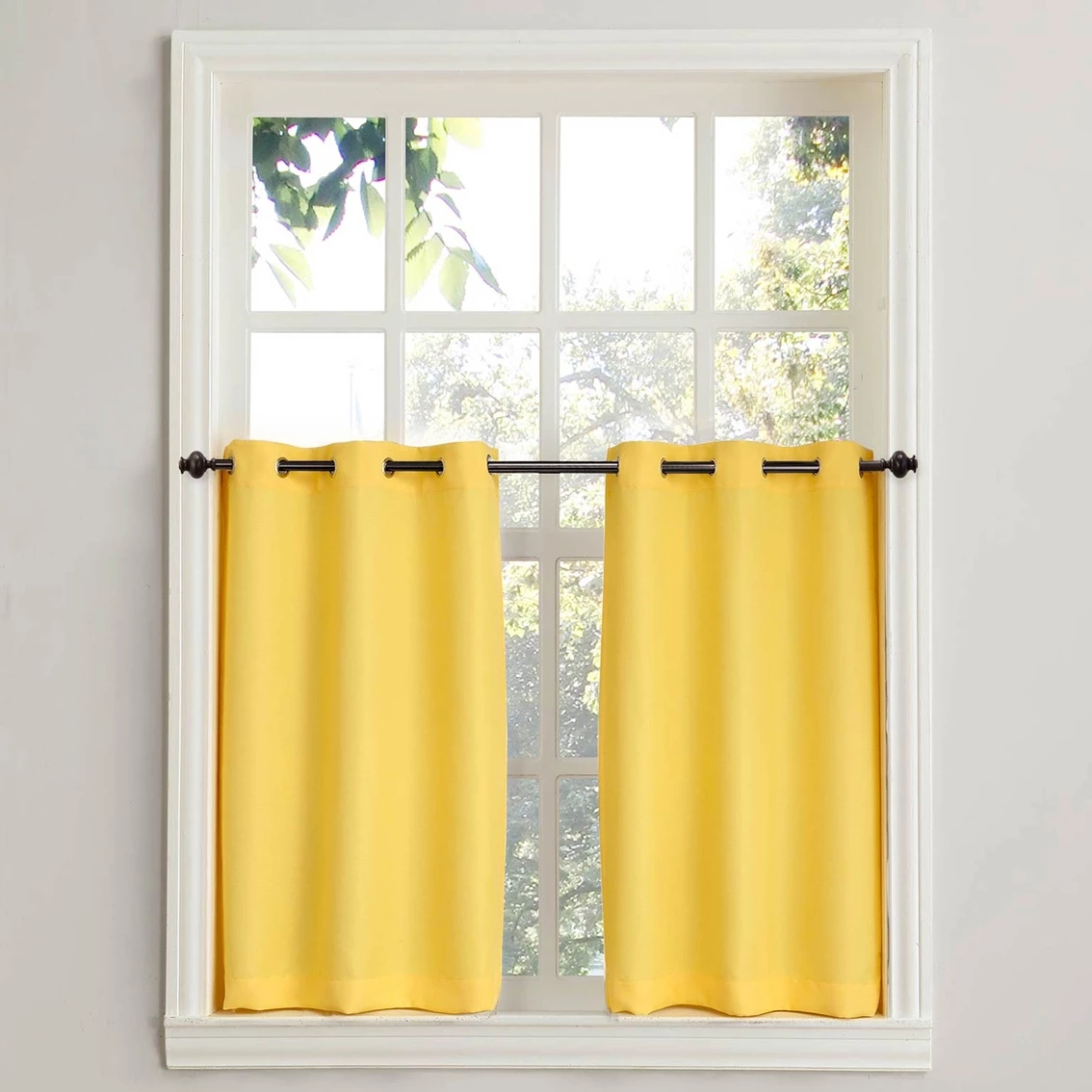 Outlet π No. 918 Montego 56 X 36 Grommet Tier Curtain Pair π€© 6 Outlet π No. 918 Montego 56 X 36 Grommet Tier Curtain Pair π€© - Image 6