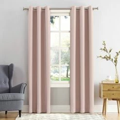 Best Sale 💯 Sun Zero Greenwich Energy Saving Blackout Grommet Curtain Panel 💯