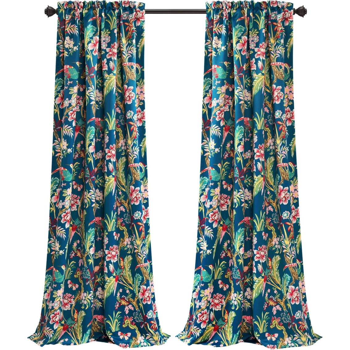 Brand new ✔️ Lush Decor Dolores Room Darkening Window Curtain Panels, 52 X 84 👍