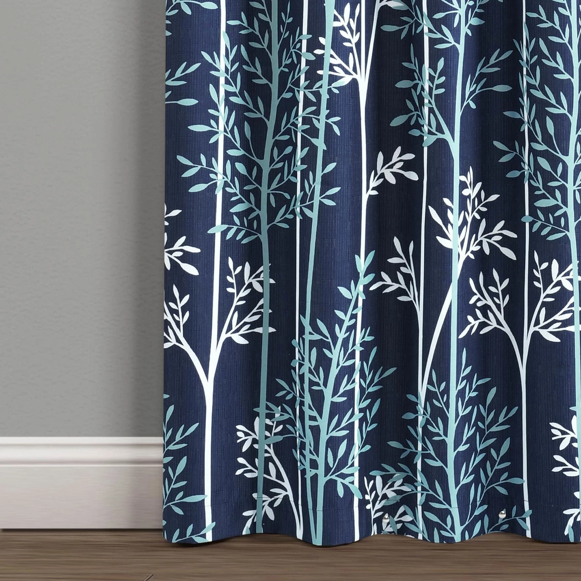 New 🎉 Lush Decor Linear Tree Insulated Rod Pocket Blackout Curtain 38x84 In. 2 Pc. Set 🛒 - Image 3