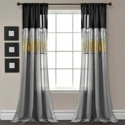 Buy ❤️ Lush Decor Night Sky Window Curtain Panel Single 42 X 95 🛒 -J. Queen shop unnamed file 536
