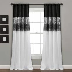 Buy ❤️ Lush Decor Night Sky Window Curtain Panel Single 42 X 95 🛒 -J. Queen shop unnamed file 537