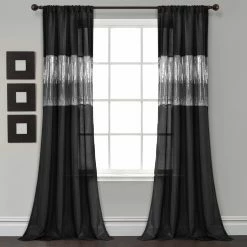 Buy ❤️ Lush Decor Night Sky Window Curtain Panel Single 42 X 95 🛒 -J. Queen shop unnamed file 538