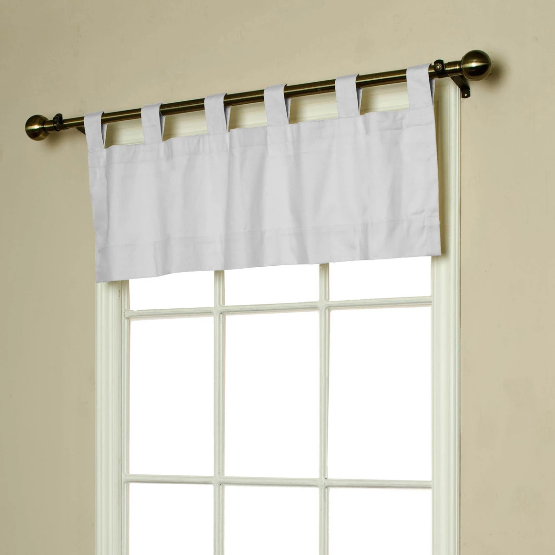 Buy 🥰 Commonwealth Home Fashions Thermalogic Weathermate Tab Top Valance 🔔