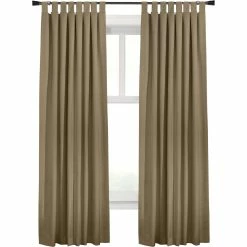 Outlet 🌟 Commonwealth Home Fashions Ventura Tab Top Blackout 84 X 52 In. Curtain Panel 2 Pk. 🌟