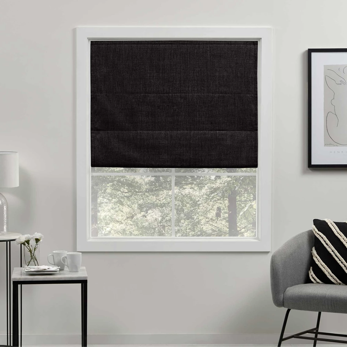 Cheapest π Exclusive Home Acadia Total Blackout Roman Shade β¨ 1 Cheapest π Exclusive Home Acadia Total Blackout Roman Shade β¨