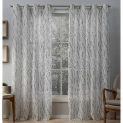 Wholesale 🛒 Exclusive Home Oakdale Linen Grommet Top Panel Pair 54 X 108 In. ✨