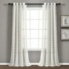 New 🔥 Lush Decor Bridie Grommet Sheer Window Curtain Panels 2 Pc. Set 😀