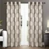 Top 10 ❤️ Exclusive Home Akola Medallion Grommet Top Window Curtain Panel 54 X 108 In. 2 Pk. ⭐