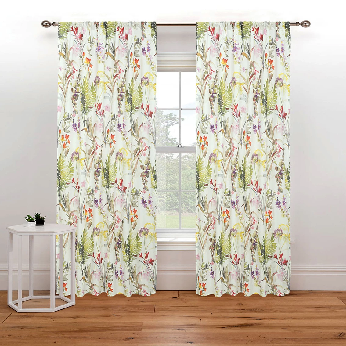 Buy π Royale Linens Arboretum Window Panel Pair 48 X 84 In. π 1 Buy π Royale Linens Arboretum Window Panel Pair 48 X 84 In. π