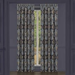 Best reviews of ✔️ J. Queen New York Middlebury Indigo 84 In. Window Panel Pair 🔥