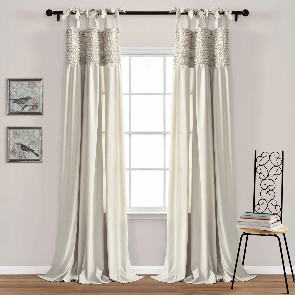 Buy π₯ Lush Decor Lydia Ruffle Window Curtain Panels 40 X 95 In. 2 Pc. Set 𧨠1 Buy π₯ Lush Decor Lydia Ruffle Window Curtain Panels 40 X 95 In. 2 Pc. Set π§¨