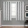 Brand new 🔥 Exclusive Home Kochi Grommet Top Window Curtain Panels 52 X 96 In. 2 Pk. 👍