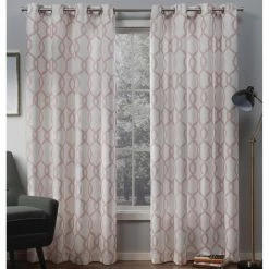 Hot Sale 🎁 Exclusive Home Kochi Grommet Top Window Curtain Panels 54 X 96 In. 2 Pk. 🧨 -J. Queen shop unnamed file 825