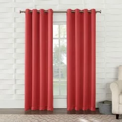 Outlet ❤️ Sun Zero Gramercy Grommet Room Darkening Window Panel 🌟